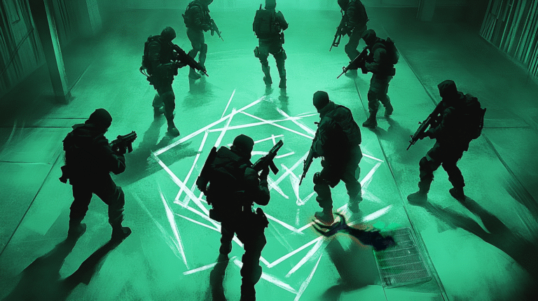 Shadowcaster Scenes - Obsidian Killing Military v2